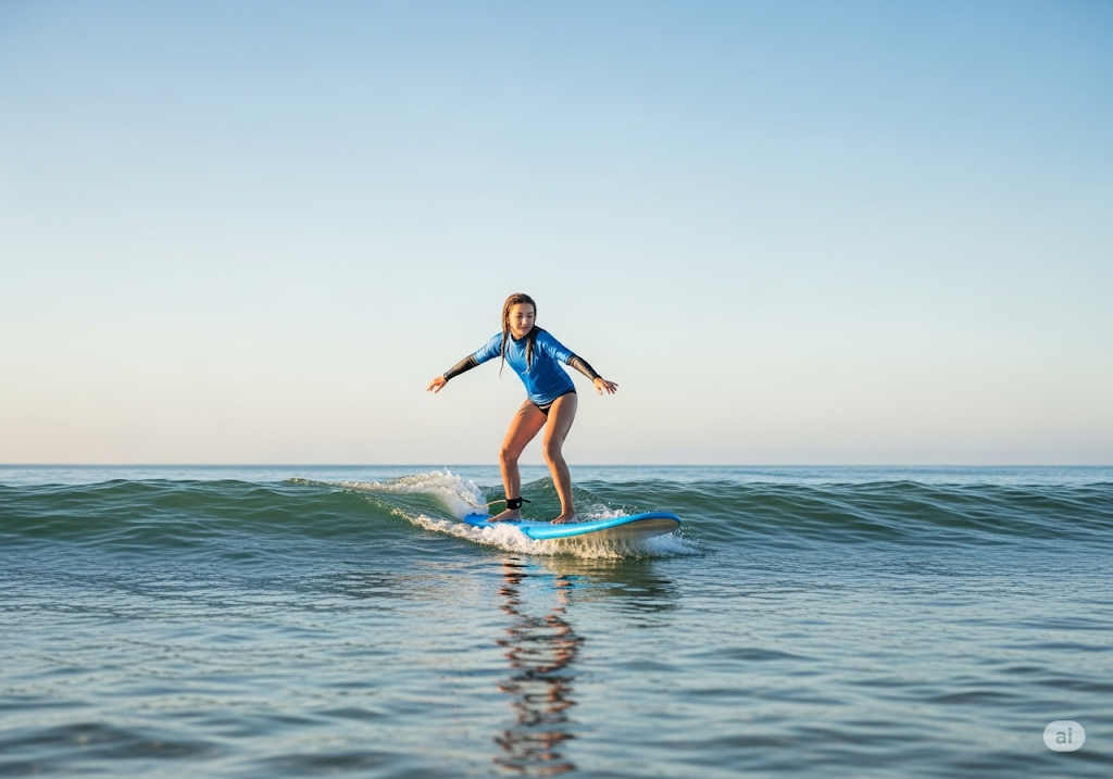 apprivoiser les vagues: premiers pas vers la glisse en surf