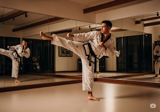 Booster votre puissance et discipline avec des enchaînements de taekwondo